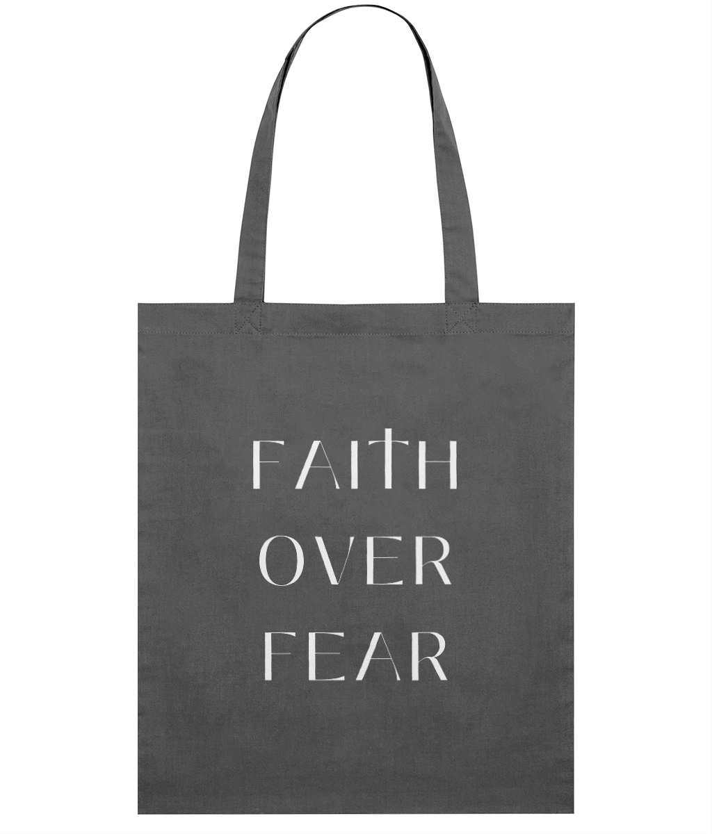 'Faith Over Fear' Tote Bag