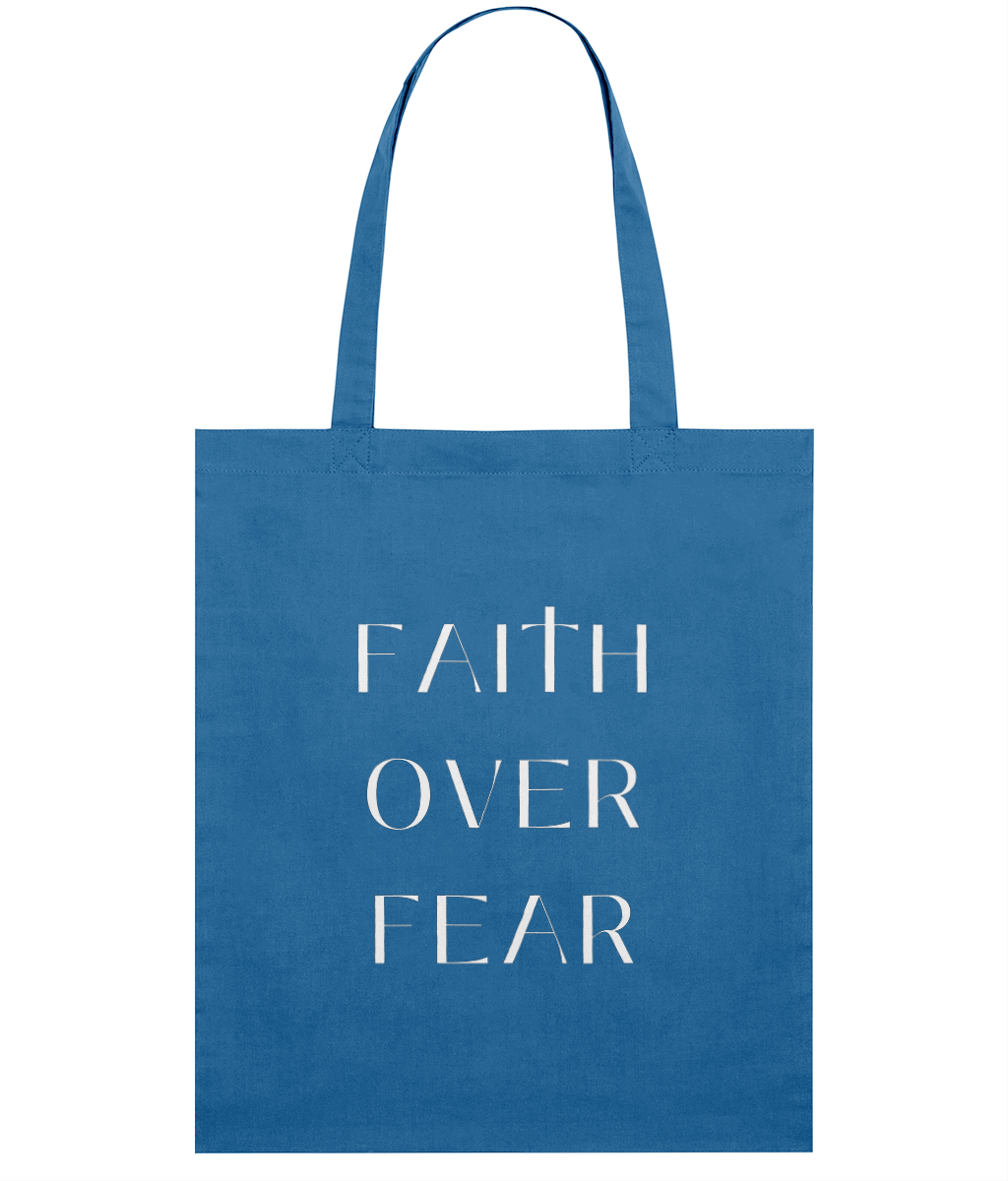 'Faith Over Fear' Tote Bag